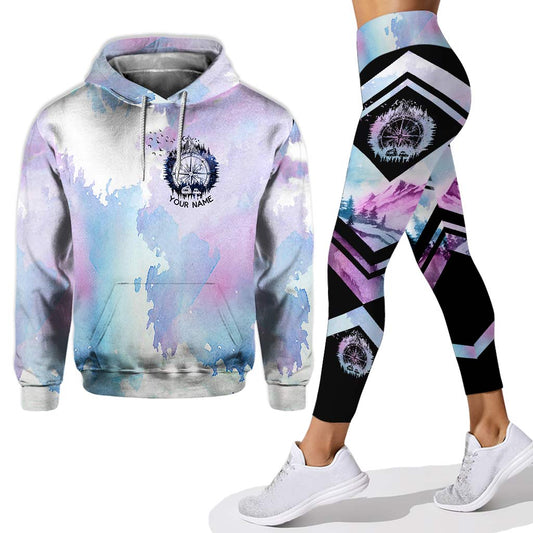 Wander Woman – Personalisierter Camping-Hoodie und Leggings