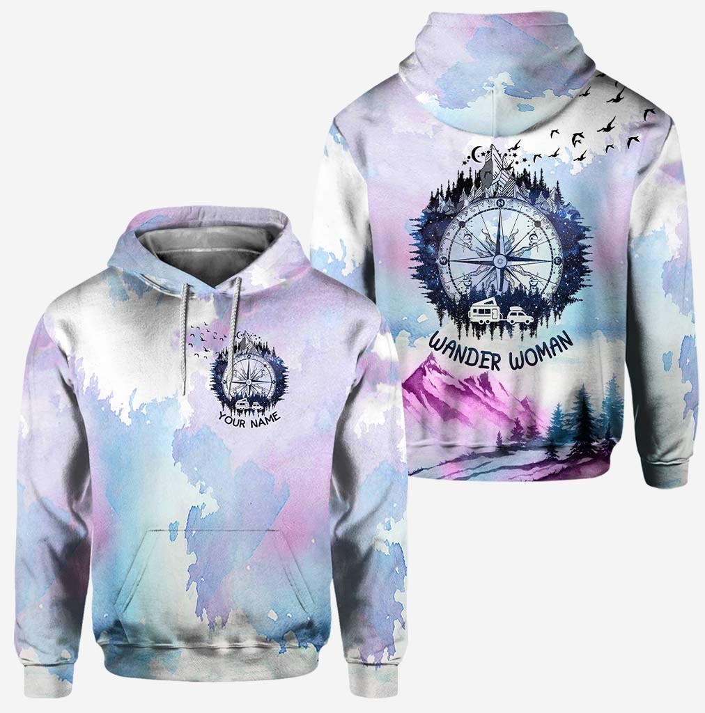 Wander Woman – Personalisierter Camping-Hoodie und Leggings