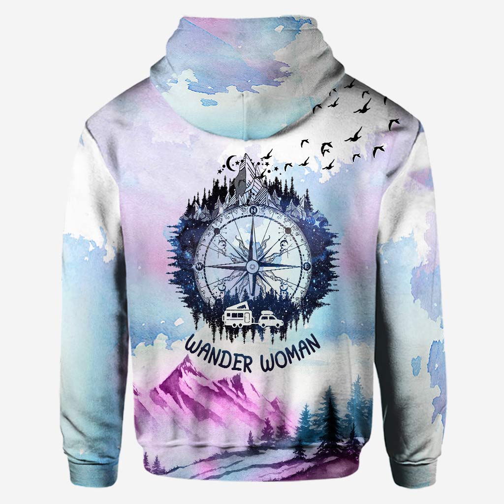 Wander Woman – Personalisierter Camping-Hoodie und Leggings