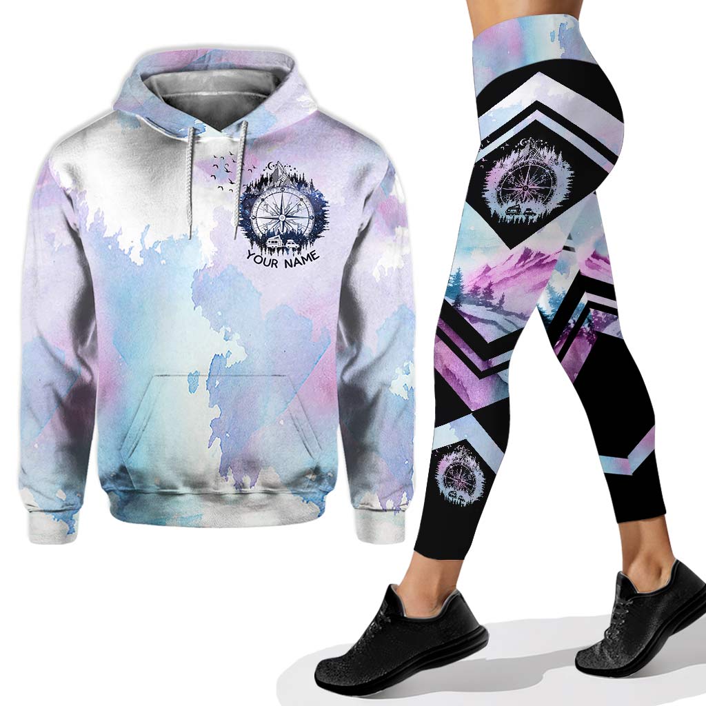 Wander Woman – Personalisierter Camping-Hoodie und Leggings