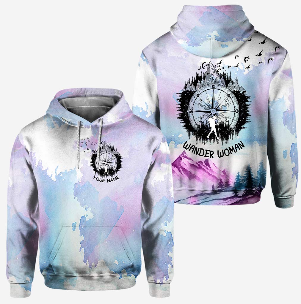 Wander Woman – Personalisierter Wanderhoodie und Leggings