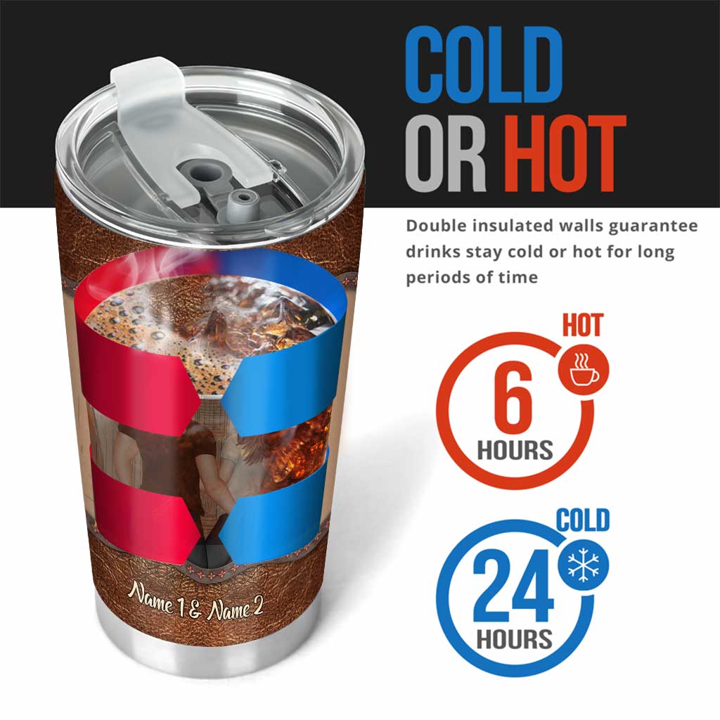 Es gibt niemanden, den ich lieber ärgern würde – personalisierter Pärchenbecher