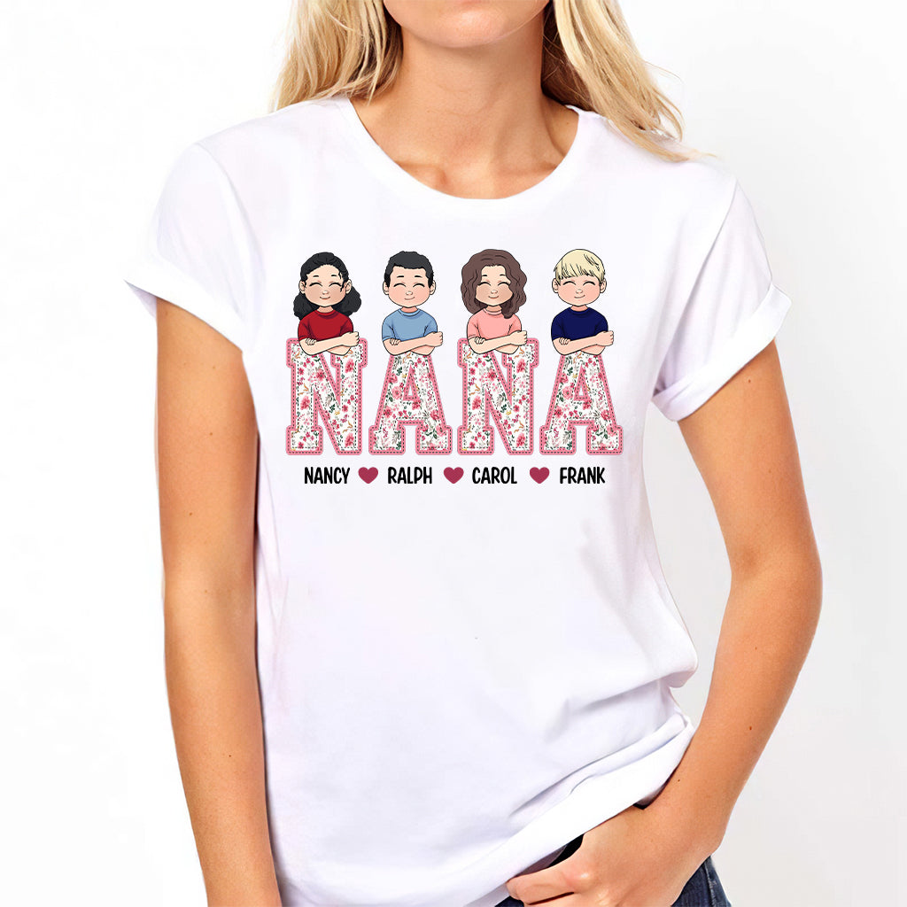 Nana Life - Personalized Mother's Day Grandma T-shirt and Hoodie