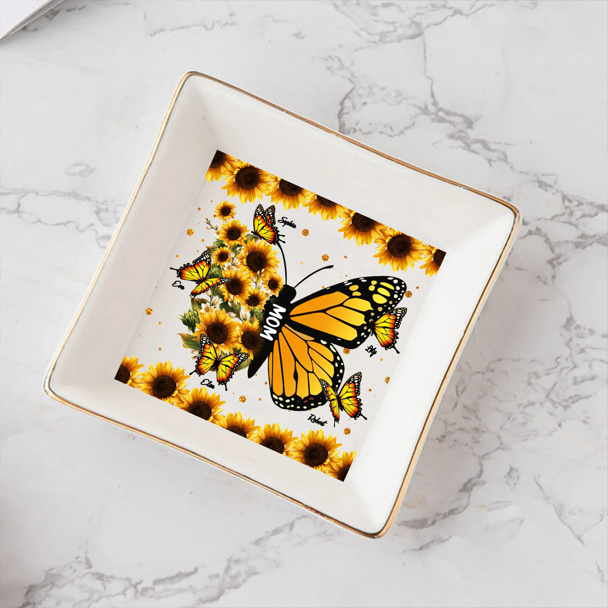 Wir lieben dich – Personalisierte Schmuckschale zum Muttertag