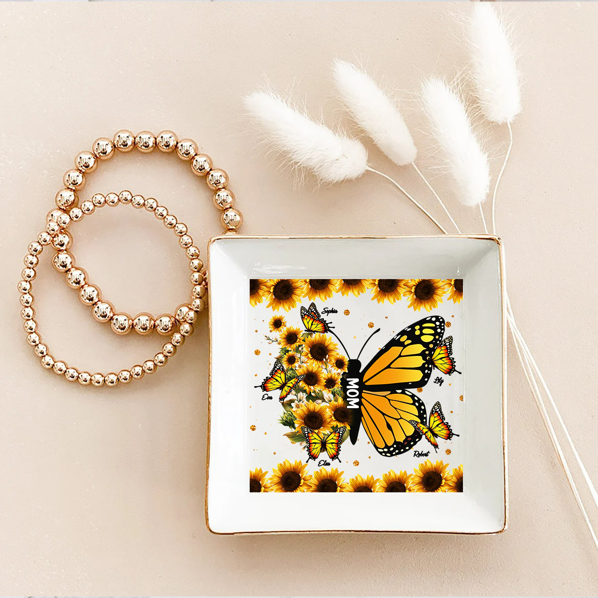 Wir lieben dich – Personalisierte Schmuckschale zum Muttertag