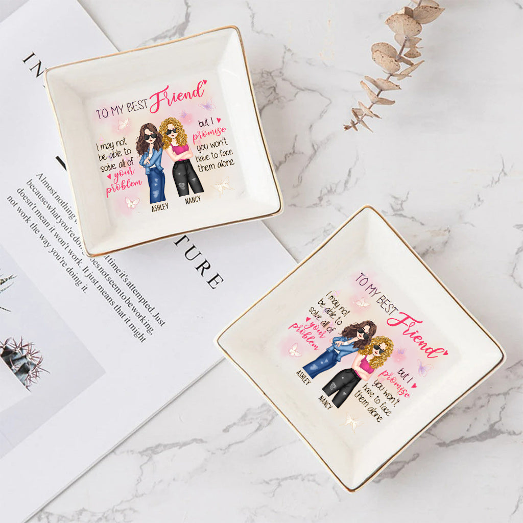 Für meine beste Freundin – Personalisierte Schmuckschale für beste Freundinnen