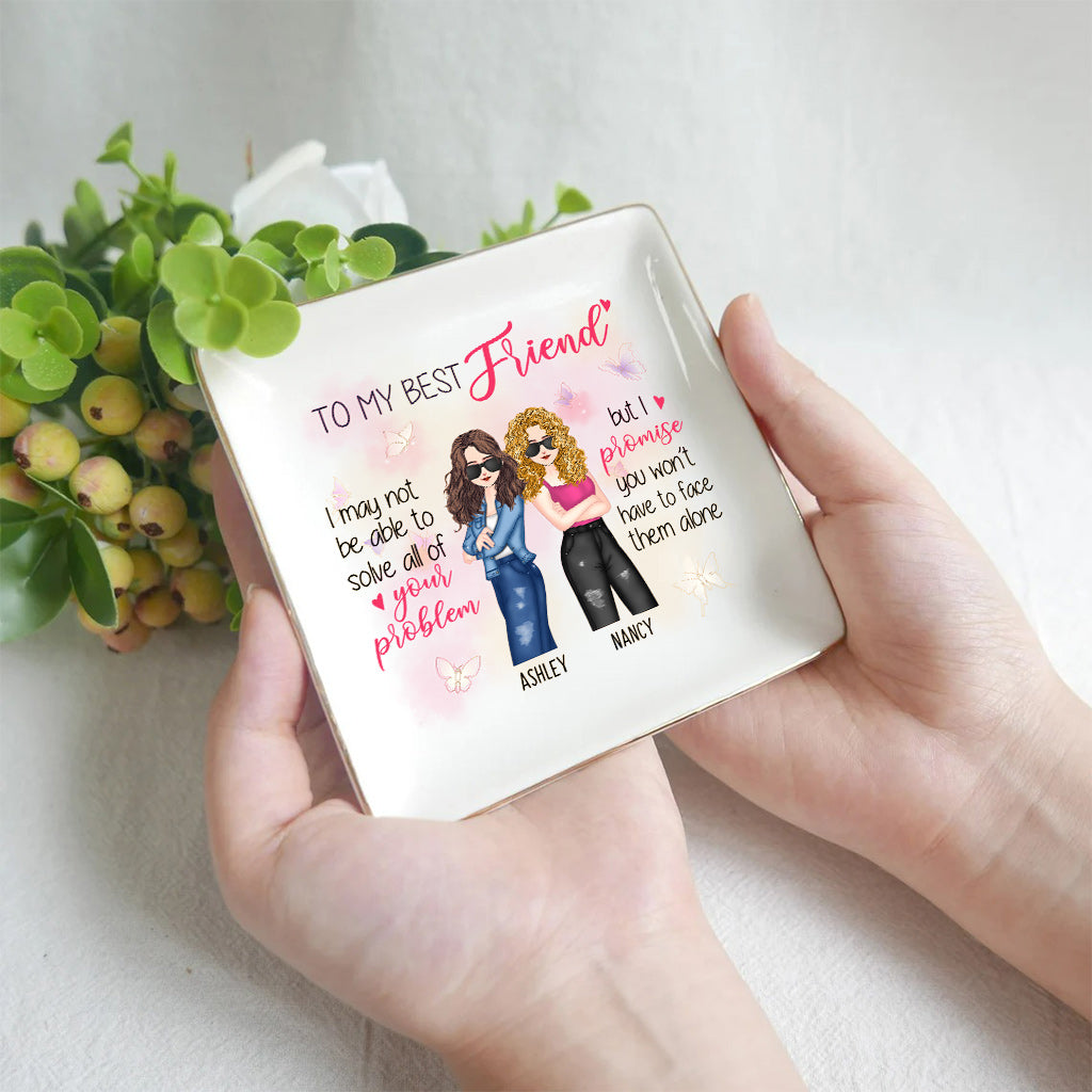 Für meine beste Freundin – Personalisierte Schmuckschale für beste Freundinnen
