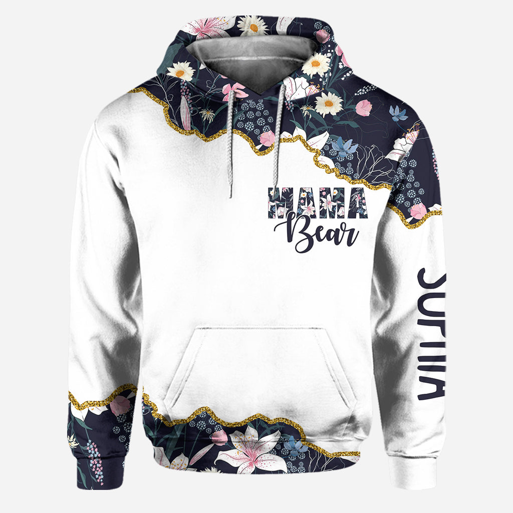 Mama Bär – Personalisierter Muttertags-Hoodie und Leggings