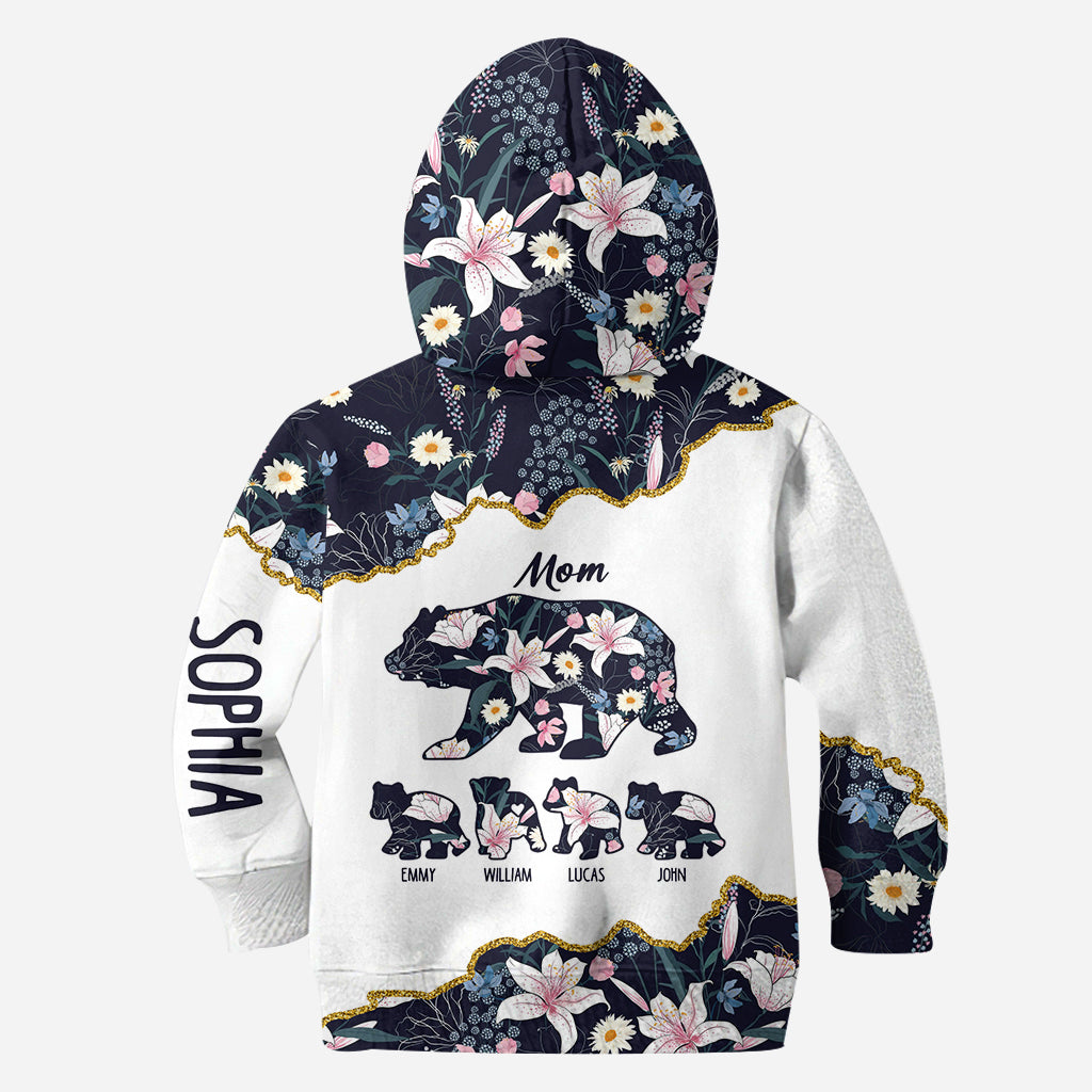 Mama Bär – Personalisierter Muttertags-Hoodie und Leggings