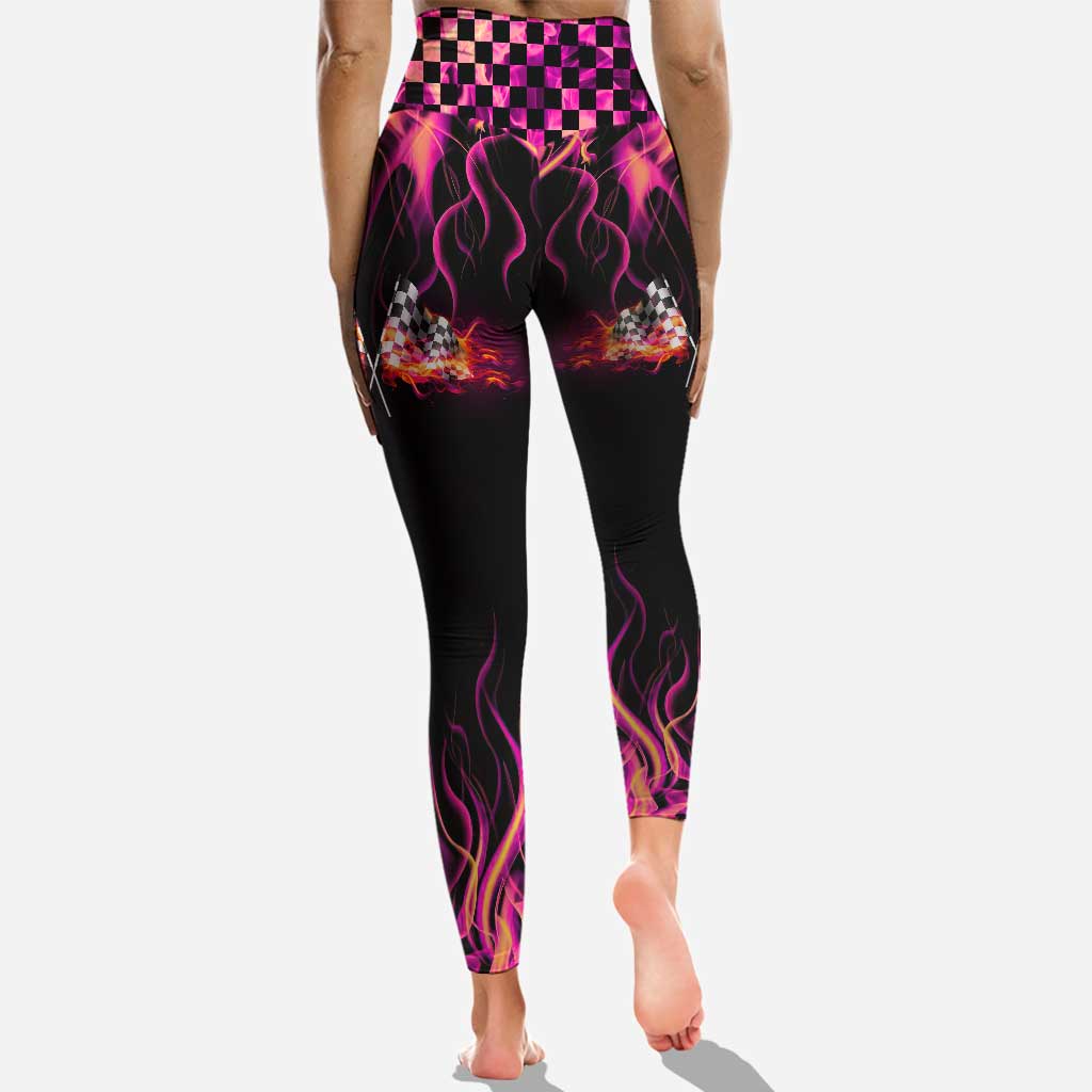 Unterschätze mich, das wird lustig – Racing Cross Tanktop und Leggings