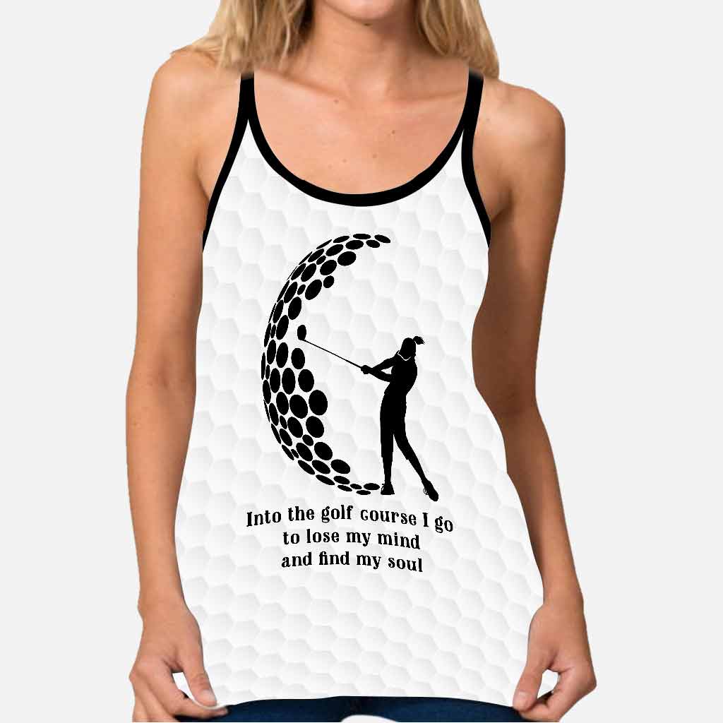 Golf Girl Cross Tank Top