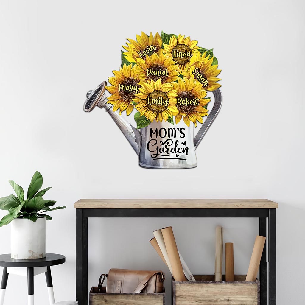 Mamas Garten – Personalisiertes Gartenschild aus Metall