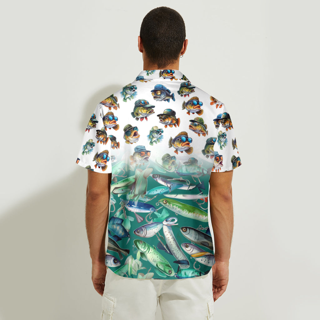 Fishing Lovers - Personalized Fishing Hawaiian Shirt
