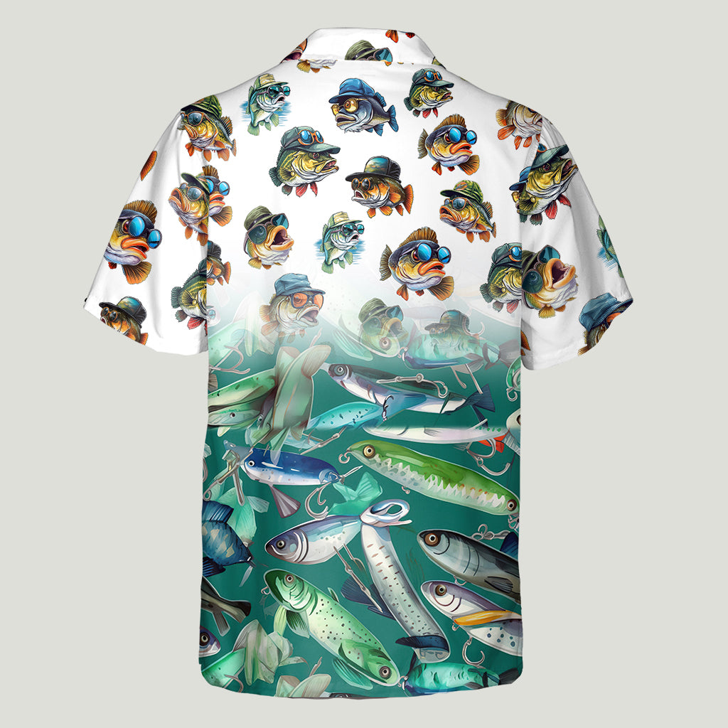 Fishing Lovers - Personalized Fishing Hawaiian Shirt