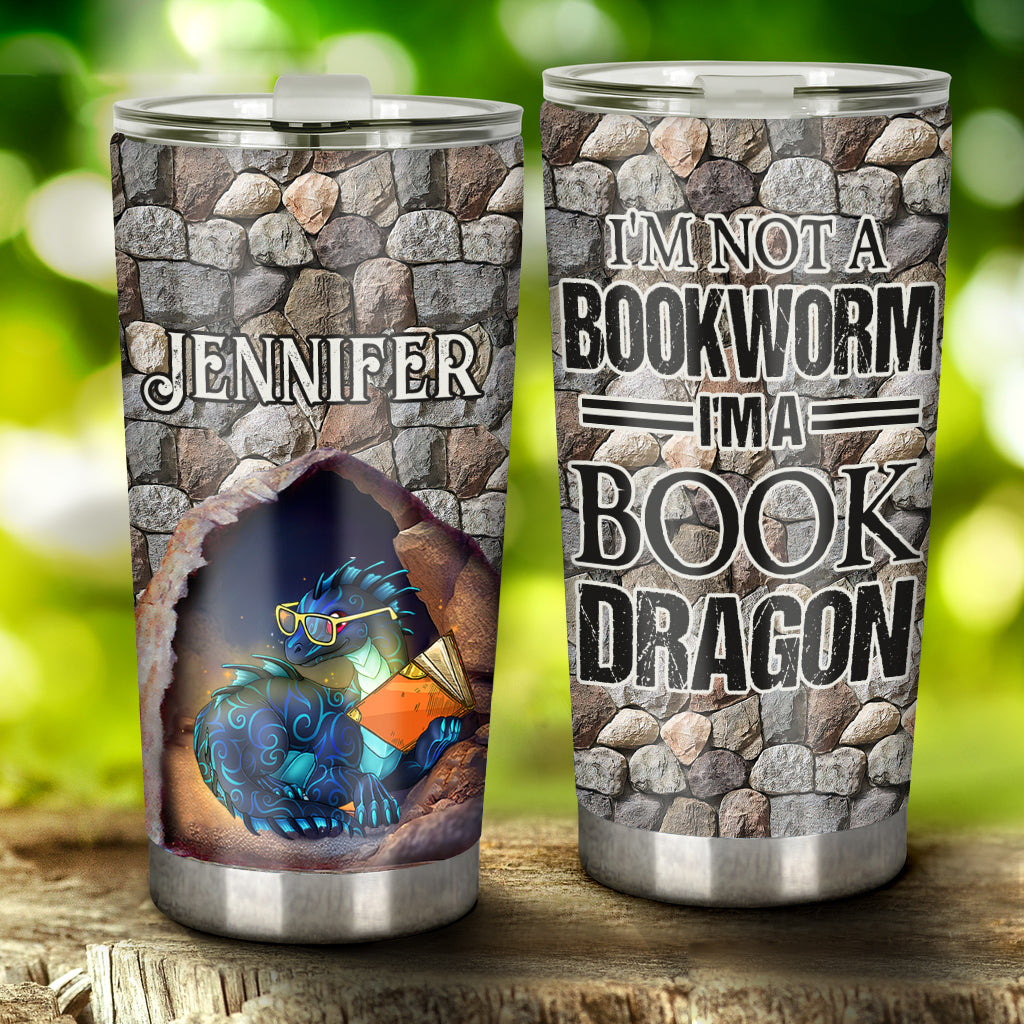 Love Reading Books - Personalized Book Tumbler