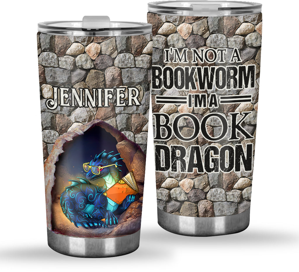Love Reading Books - Personalized Book Tumbler