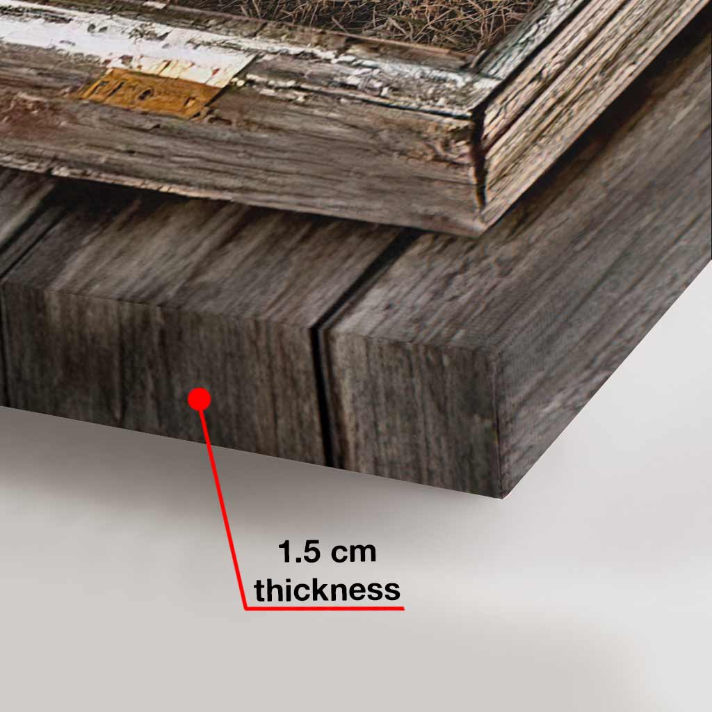 Ich bin bei dir – Personalisierte Leinwand und Poster für Paare