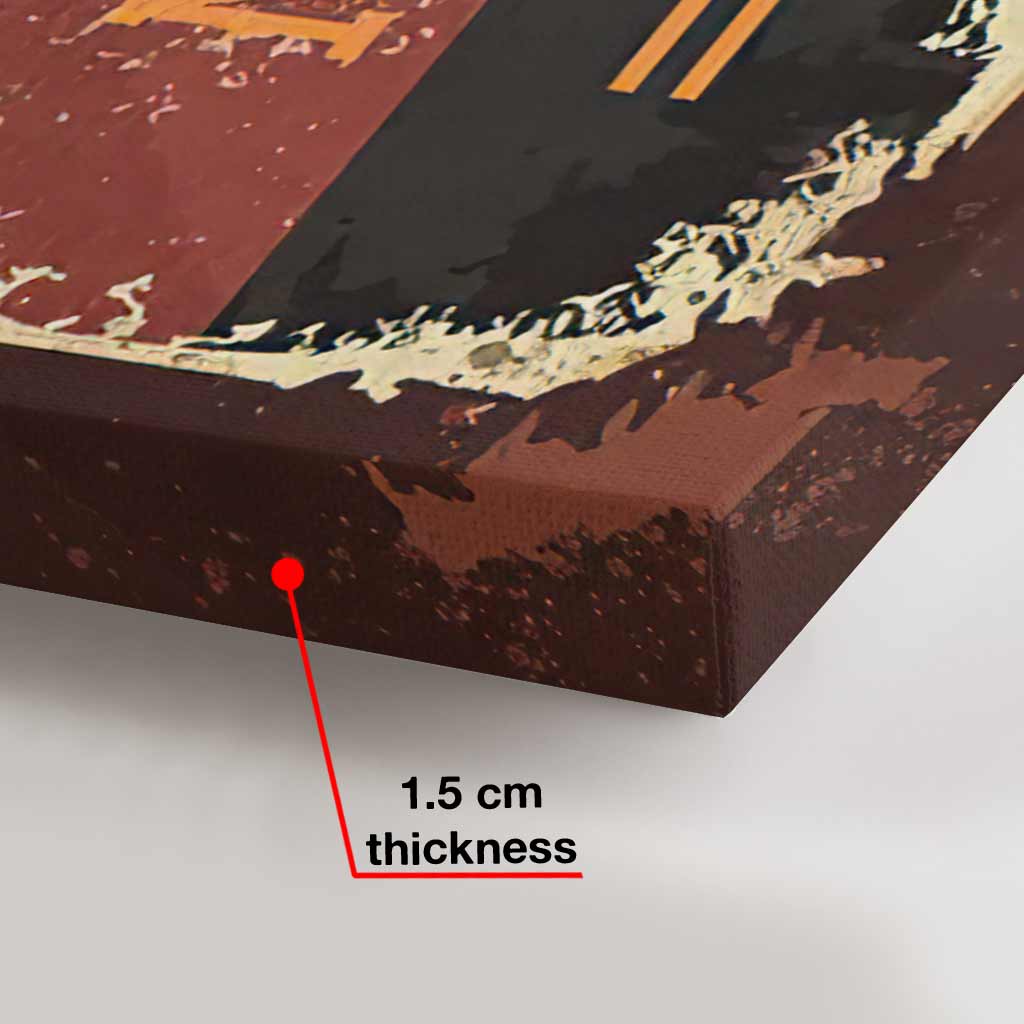 Ich gehöre dir – Keine Rückgabe oder Rückerstattung – Personalisierte Leinwand und Poster für Paare