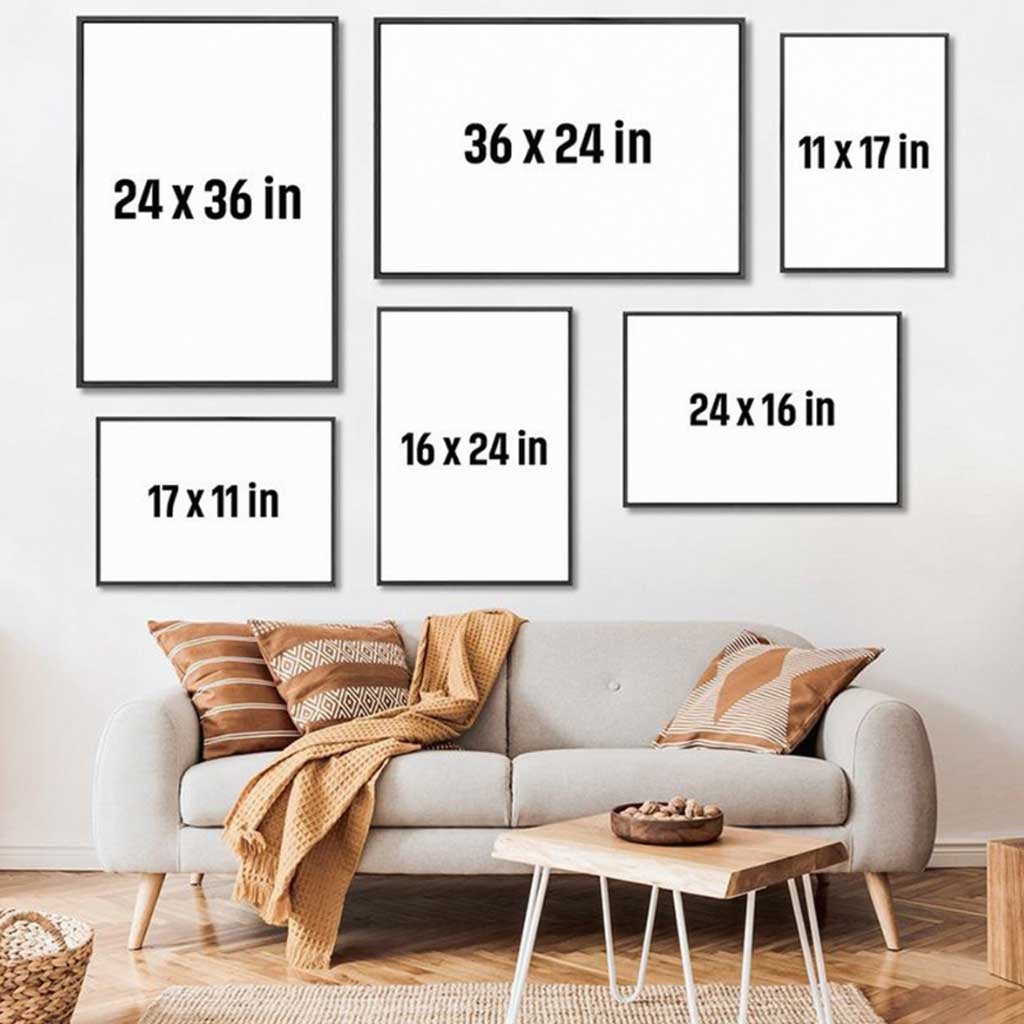 Lass uns zusammen alt werden – personalisiertes Poster für Paare