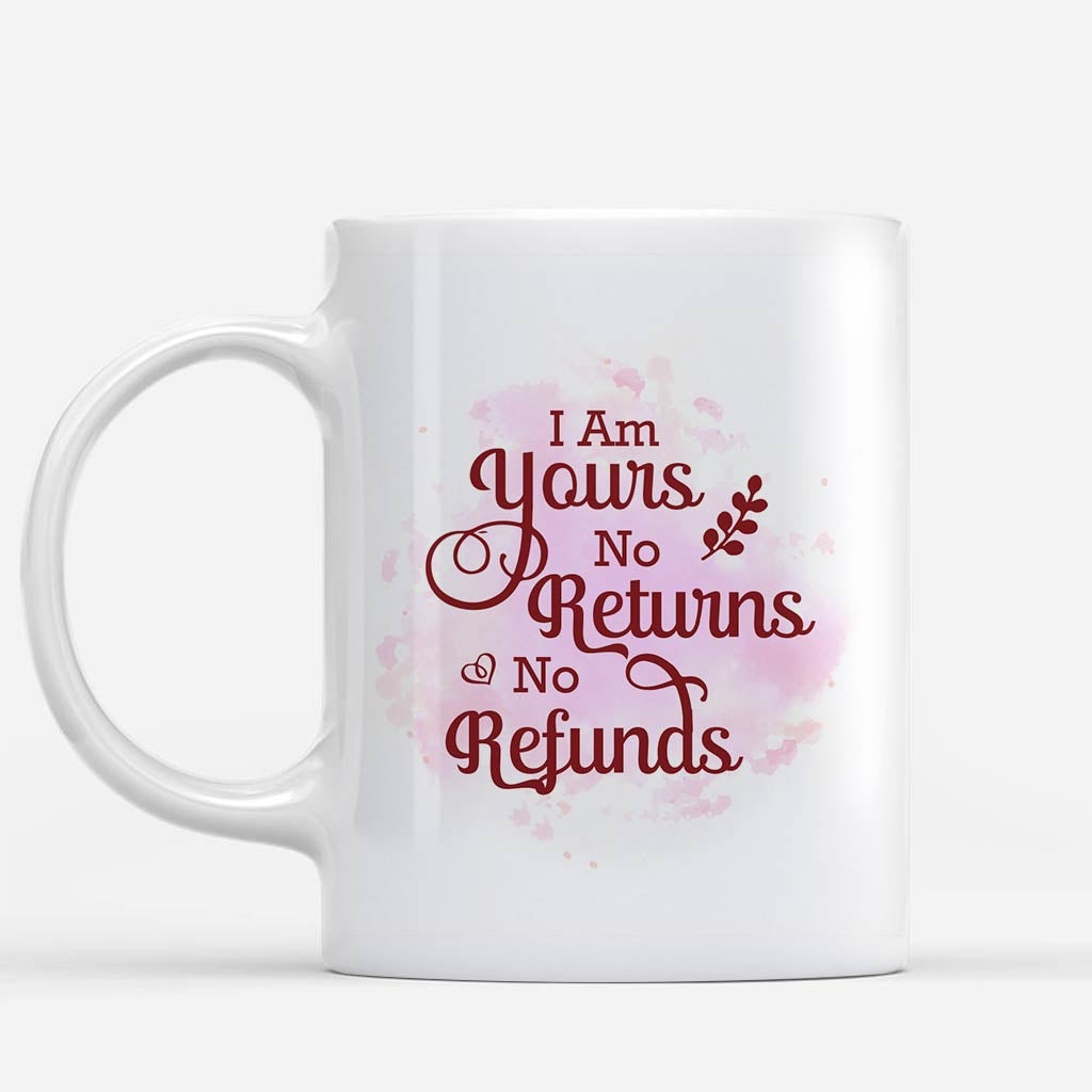 Ich gehöre dir – Personalisierte Tasse für Paare