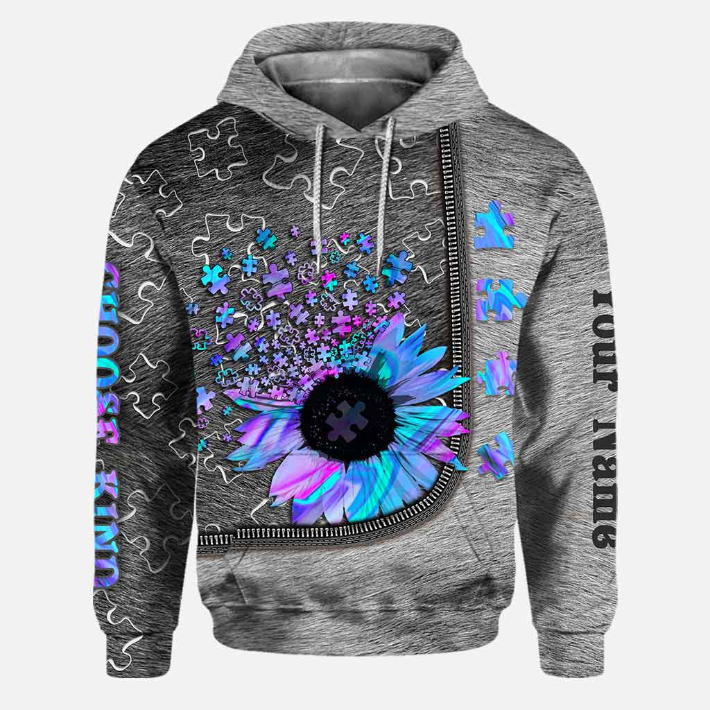 Anderssein ist okay – Personalisierter Hoodie und Leggings zur Sensibilisierung für Autismus