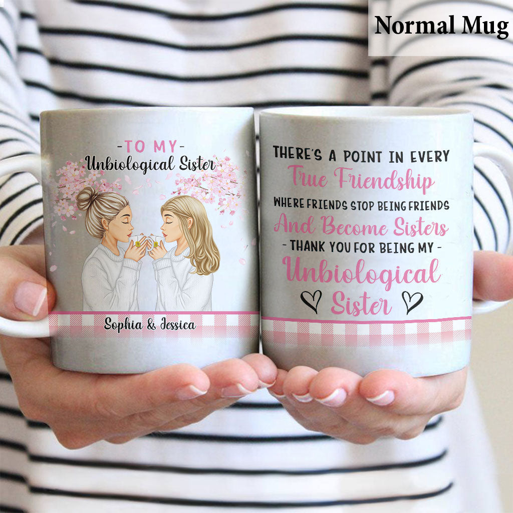In jeder wahren Freundschaft – personalisierte Tasse für die beste Freundin