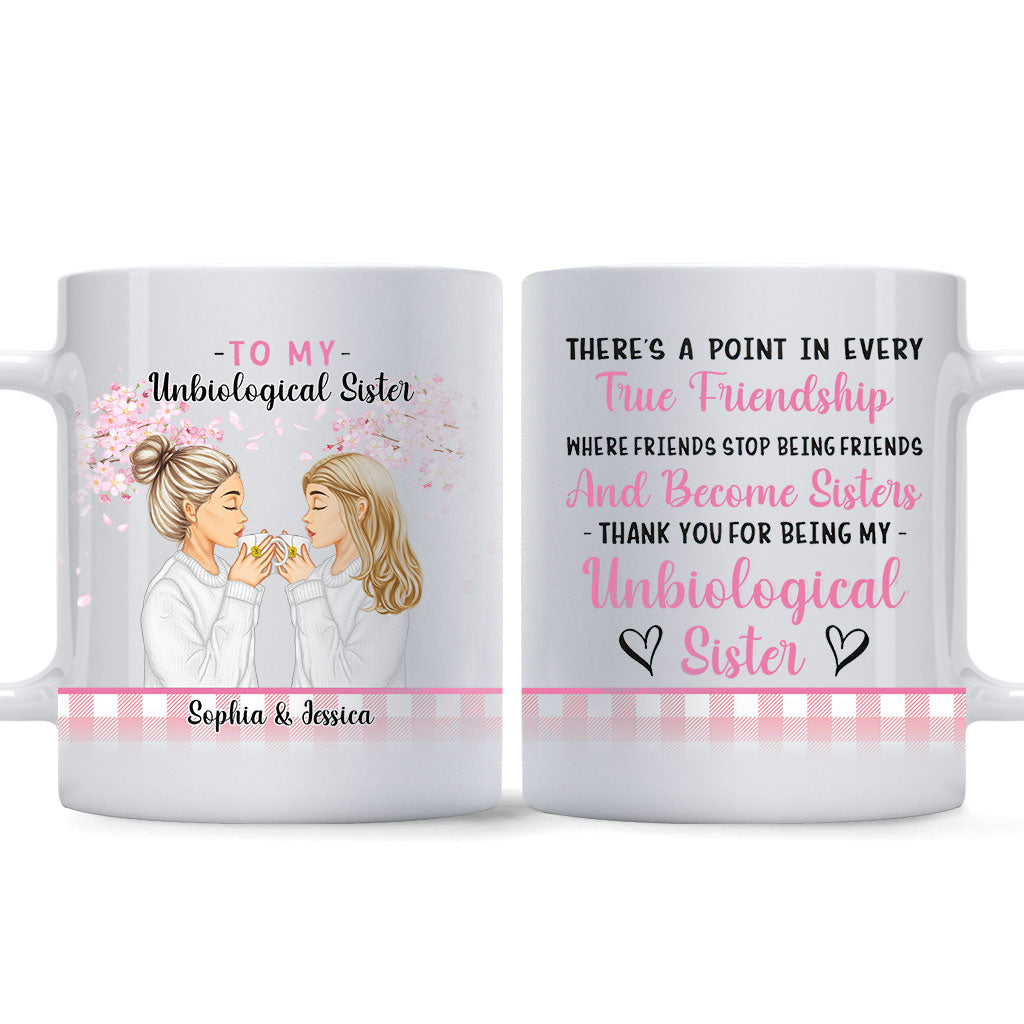 In jeder wahren Freundschaft – personalisierte Tasse für die beste Freundin