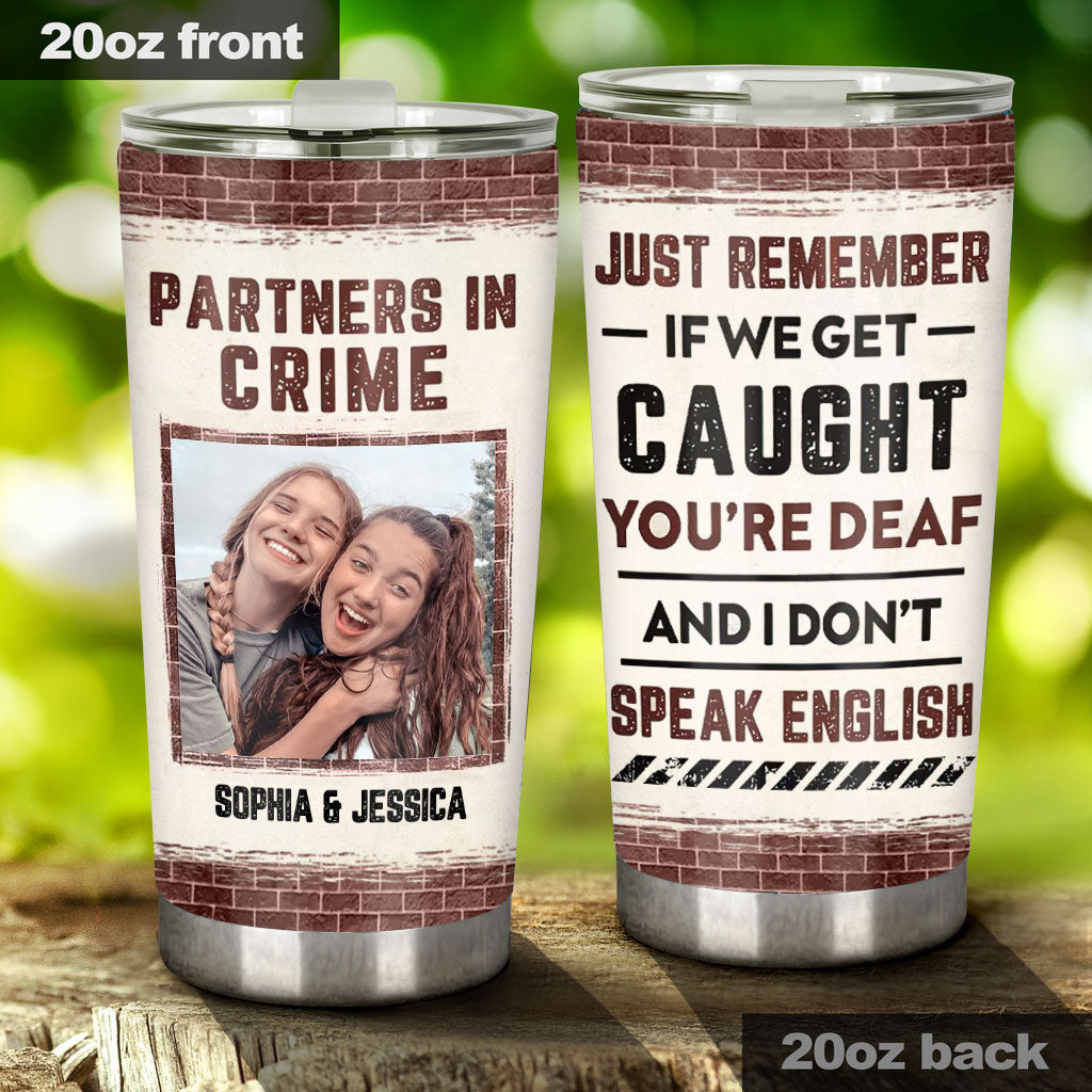 Komplizen – Vergesst es nicht! – Personalisierter Bestie-Becher