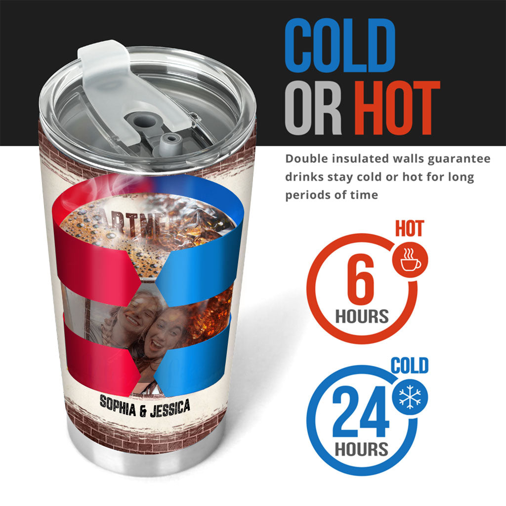 Komplizen – Vergesst es nicht! – Personalisierter Bestie-Becher