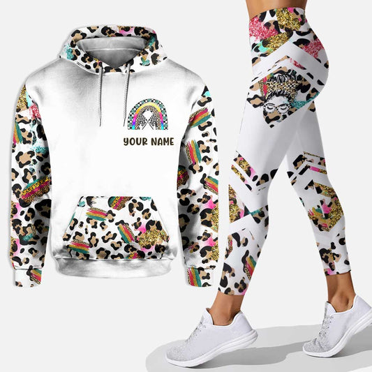 Glitzer und Dreck – Meister beider Welten – Personalisierter Renn-Hoodie und Leggings