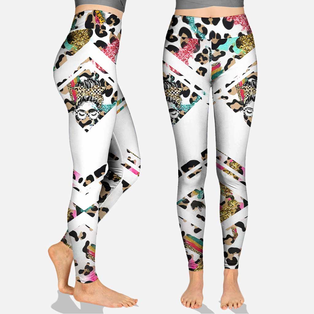 Glitzer und Dreck – Meister beider Welten – Personalisierter Renn-Hoodie und Leggings