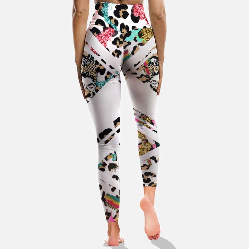 Glitzer und Dreck – Meister beider Welten – Personalisierter Renn-Hoodie und Leggings