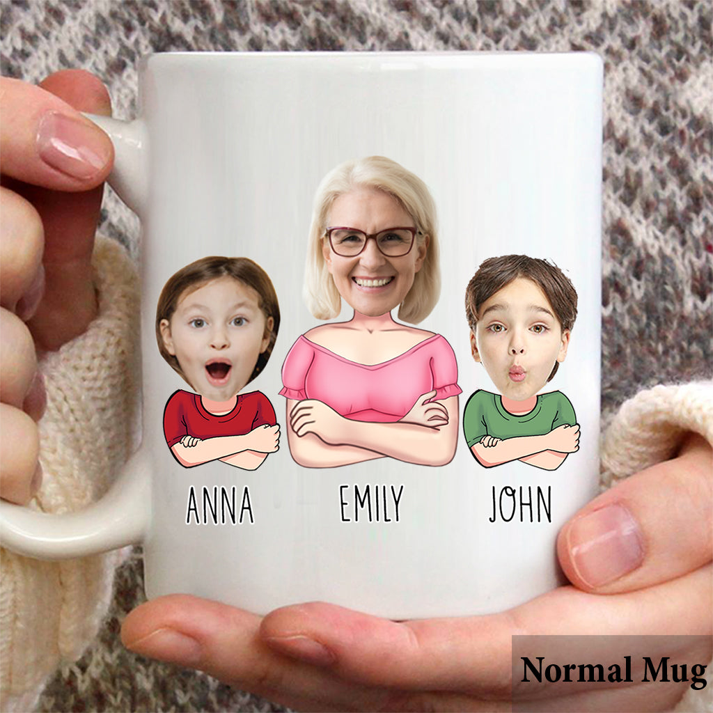 Apparently We're Trouble When We're Together - Personalized Grandma Mug