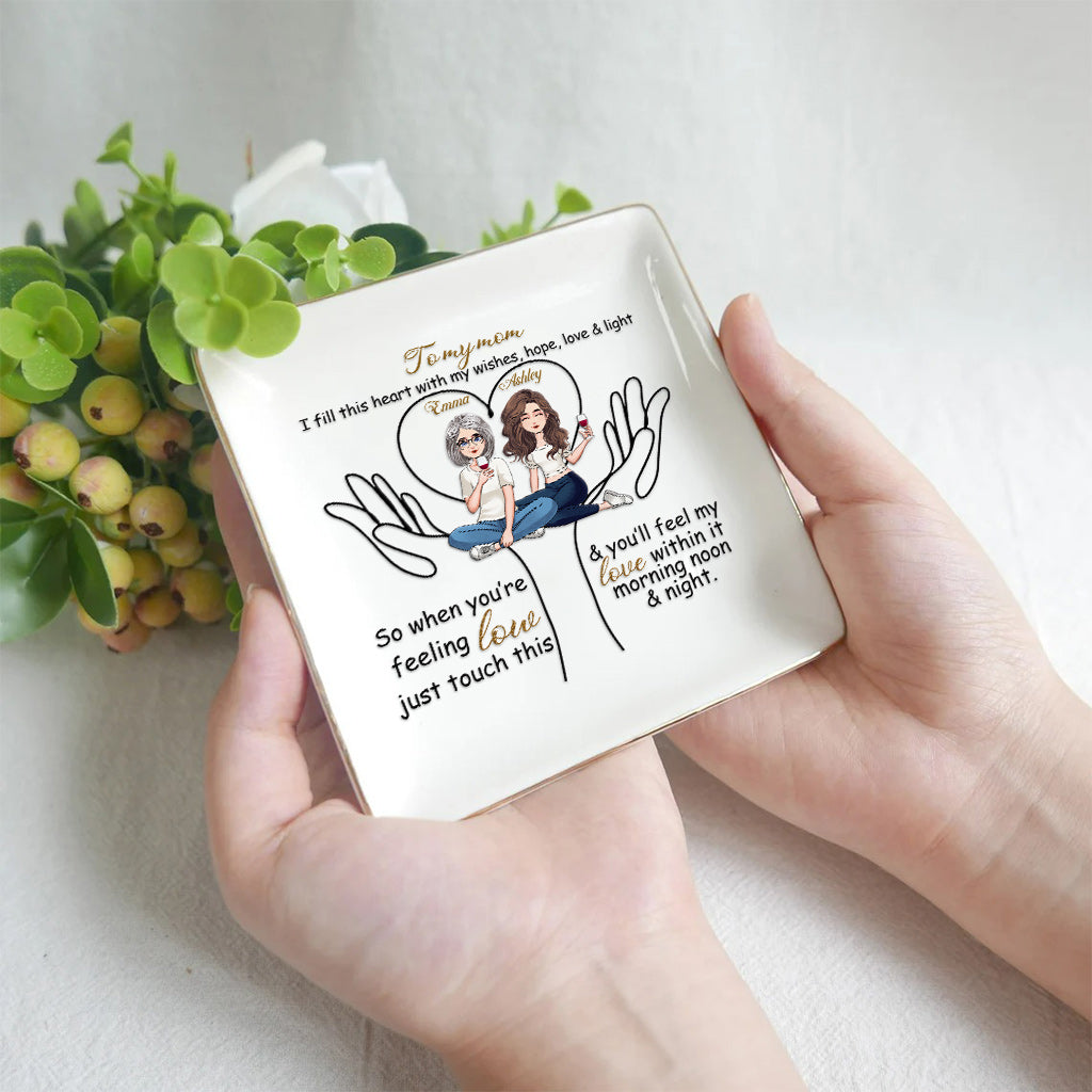 Für meine Mama – Personalisierte Schmuckschale zum Muttertag