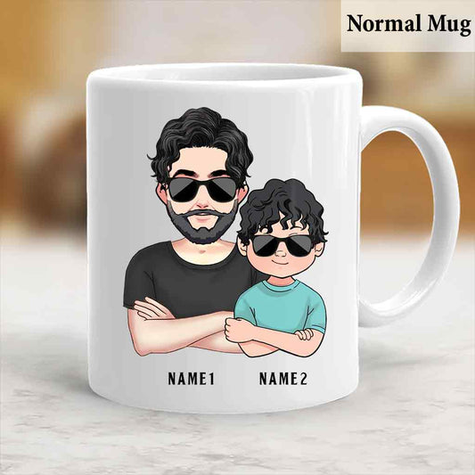 Like Father Like Son - Gift for dad, dad, son - Personalized Mug