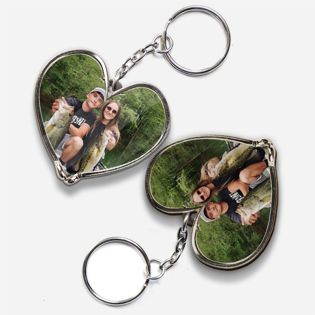 I’m Hooked On You - Personalized Fishing Keychain