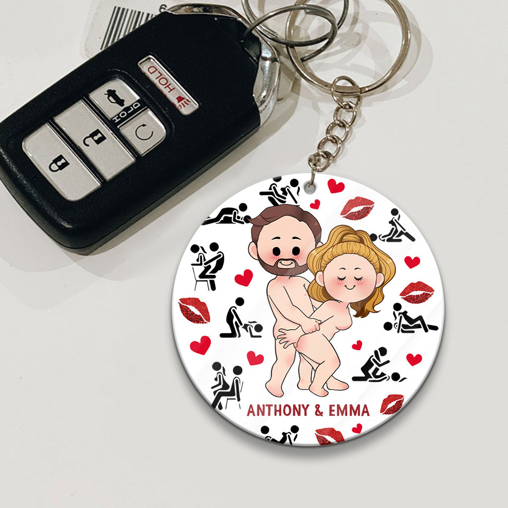 I Promise - Personalized Couple Keychain