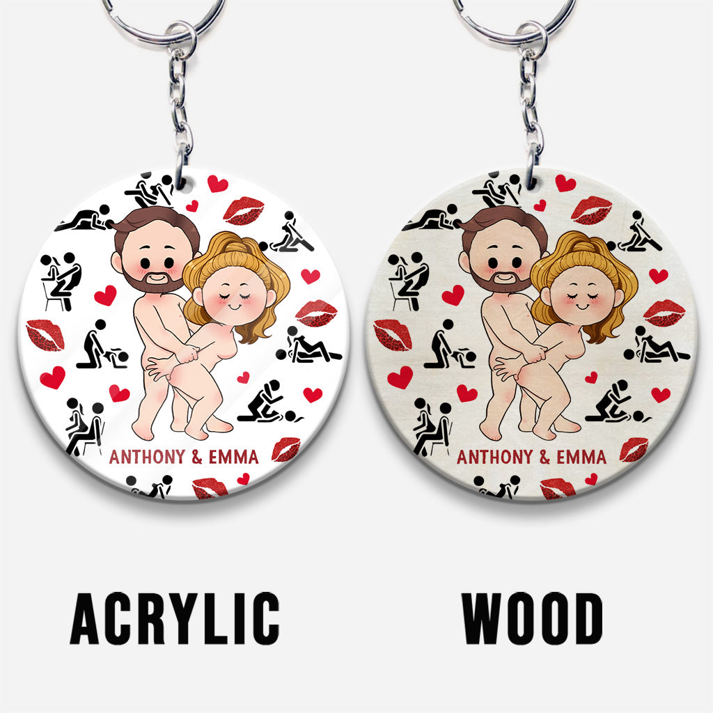 I Promise - Personalized Couple Keychain