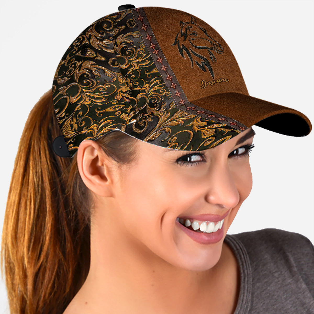 Liebe Pferde – Personalisierte klassische Pferdemütze