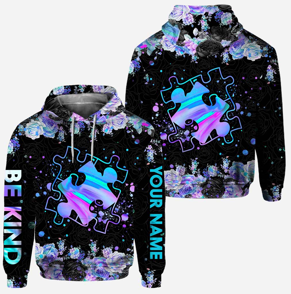 Liebe Autismus – Personalisierter Hoodie und Leggings zur Sensibilisierung für Autismus