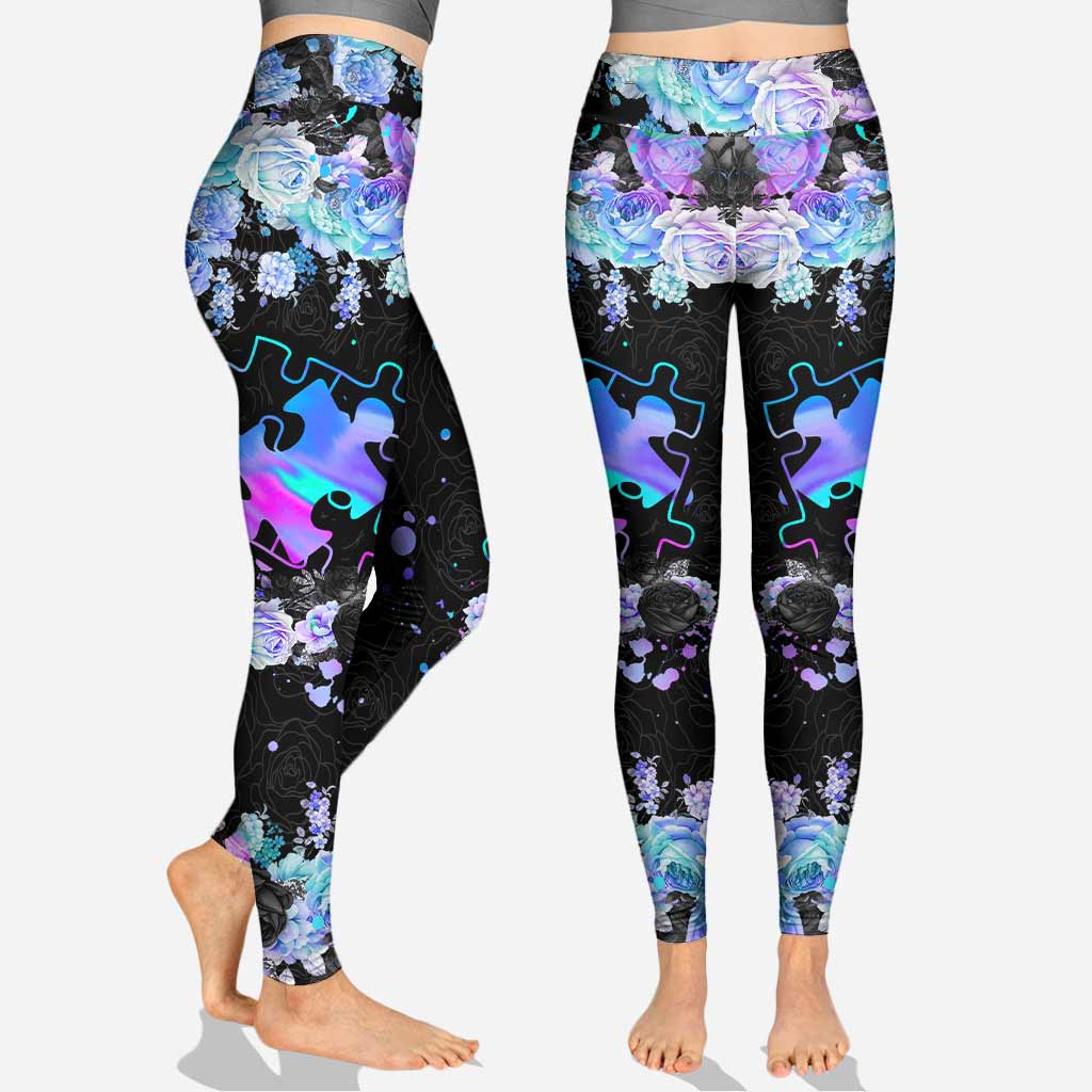 Liebe Autismus – Personalisierter Hoodie und Leggings zur Sensibilisierung für Autismus