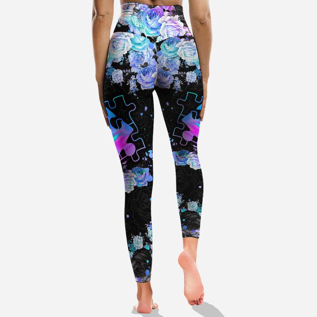 Liebe Autismus – Personalisierter Hoodie und Leggings zur Sensibilisierung für Autismus