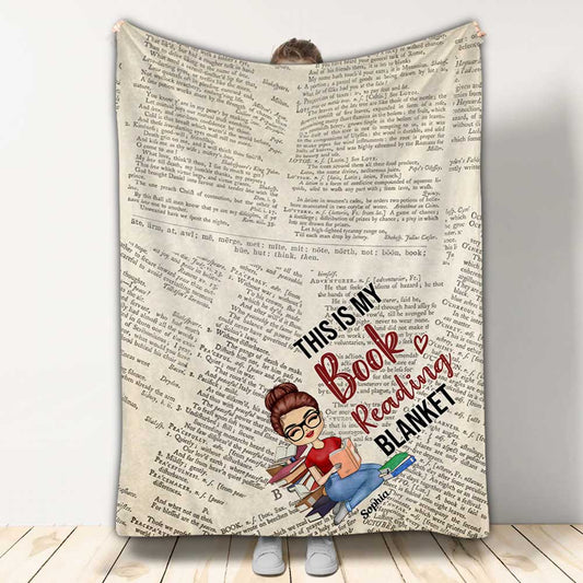 Das ist meine Lesedecke – personalisierte Lesedecke