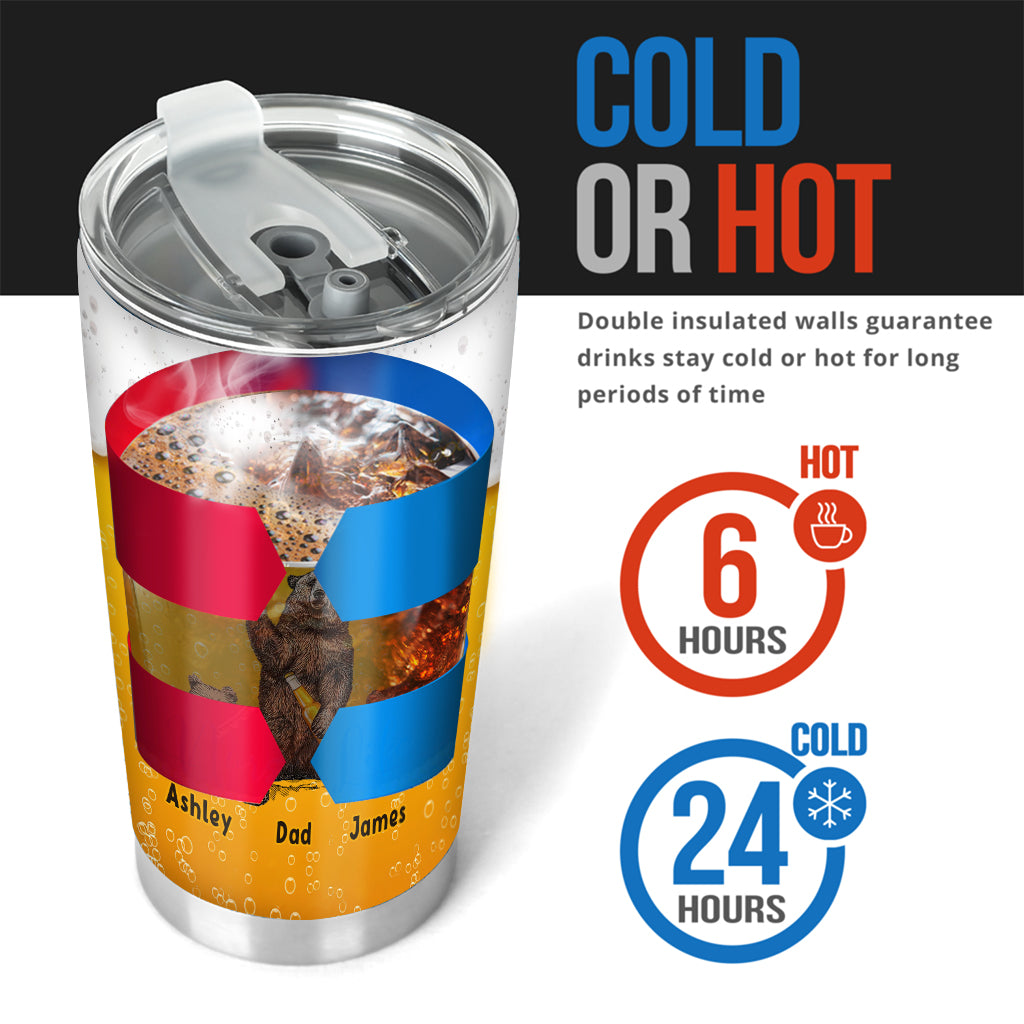 Kein Dad Bod – Personalisierter Vaterbecher