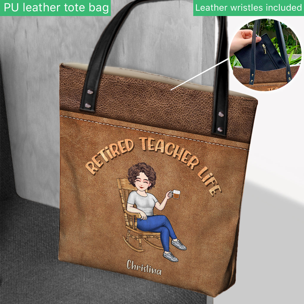 This Bag Contains - Personalized Teacher Tote Bag