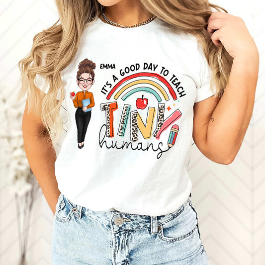 Heute ist ein guter Tag zum Unterrichten – Personalisiertes Lehrer-T-Shirt und Hoodie