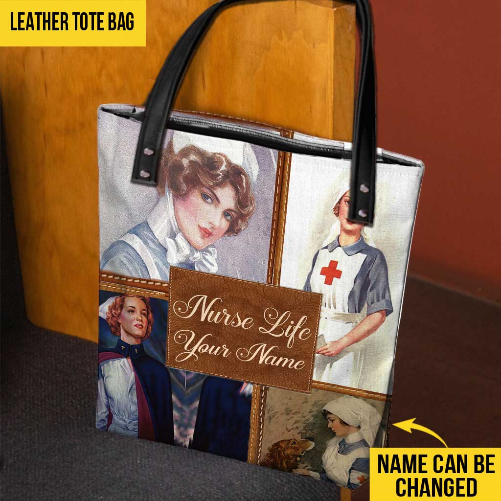 Nurse Life Personalized Tote Bag