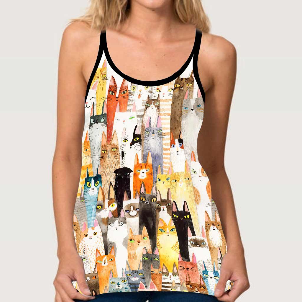 Tanktop „Liebe Katzen“