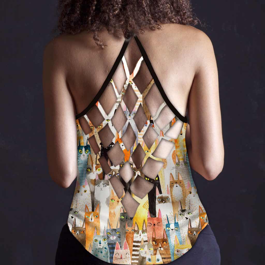 Tanktop „Liebe Katzen“