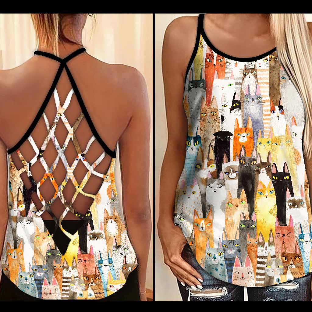 Tanktop „Liebe Katzen“